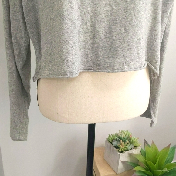 Grayson Threads "Good Vibes" Long Sleeve Crop Top - Size L - Picture 6 of 8